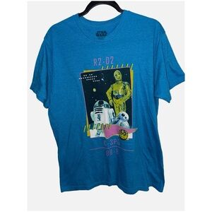 Star Wars Blue Graphic T-Shirt size Large